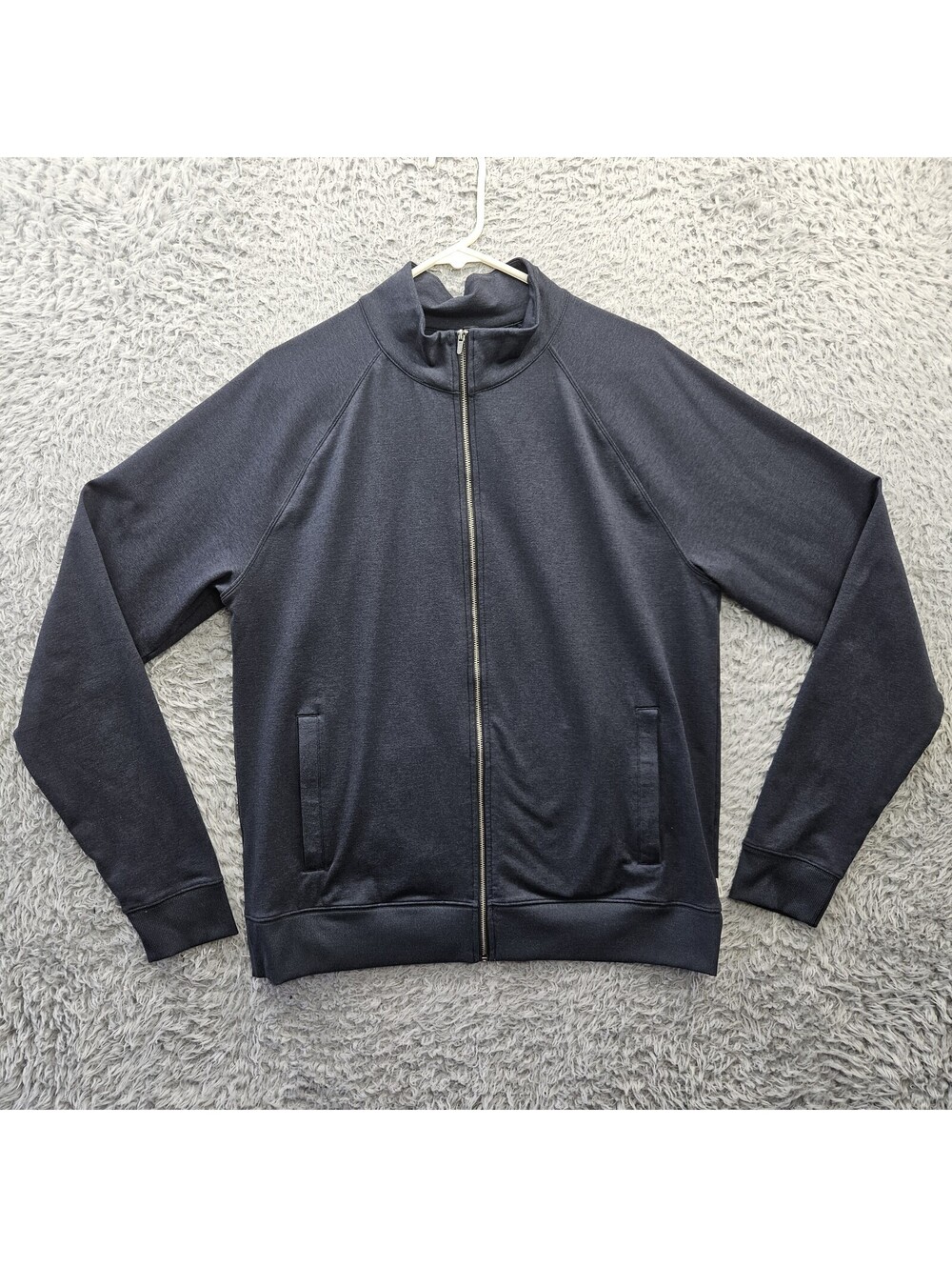 Vuori Coronado Novelty Full Zip Jacket Mens Large Dark Blue